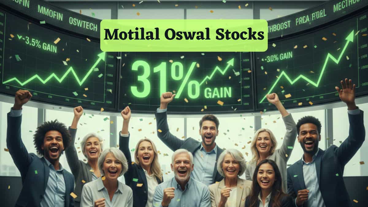 बाजार खुलते ही कमाना है मोटा मुनाफा? मोतीलाल ओसवाल ने कहा- इन 10 स्टॉक्स पर लगा दें दांव, 31% तक तगड़ा रिटर्न