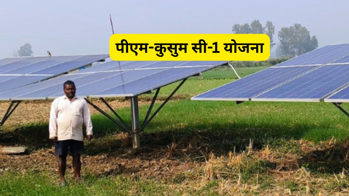 खेत में लगाएं 'नोट छापने' की मशीन! पीएम-कुसुम सी-1 योजना से सिंचाई भी मुफ्त और बिजली बेचकर कमाई भी
