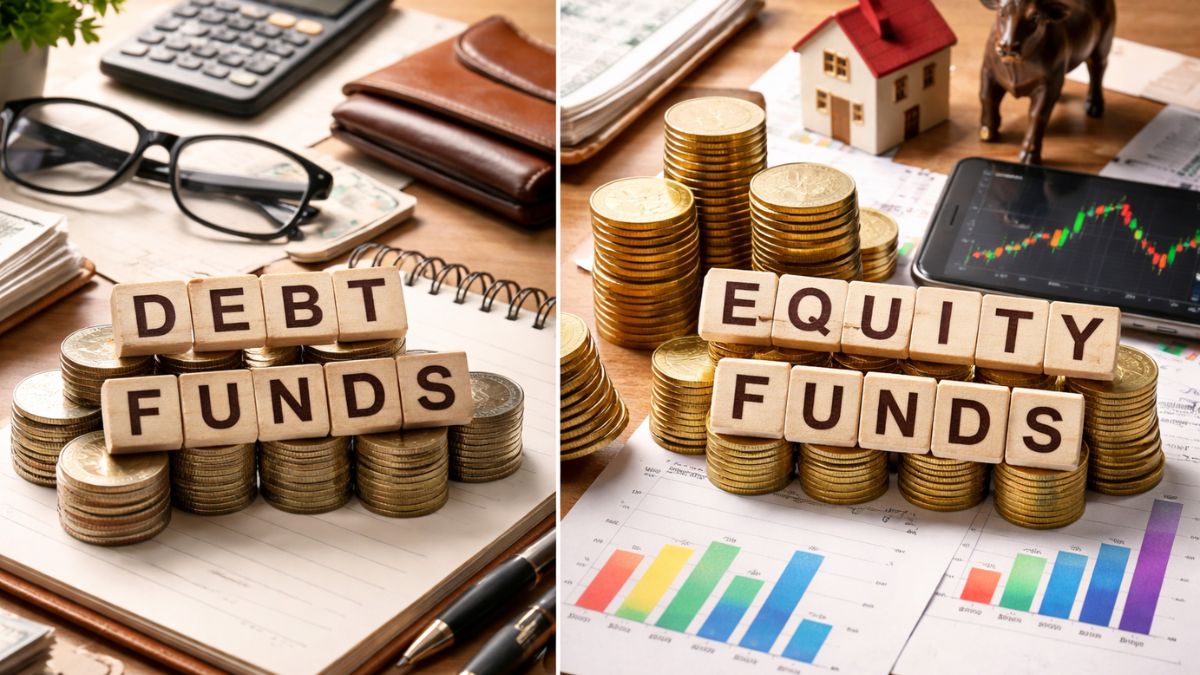 Debt Funds Vs Equity Funds: 2026 में निवेश के लिए कौन सा विकल्प है बेहतर? यहां समझें पूरा अंतर