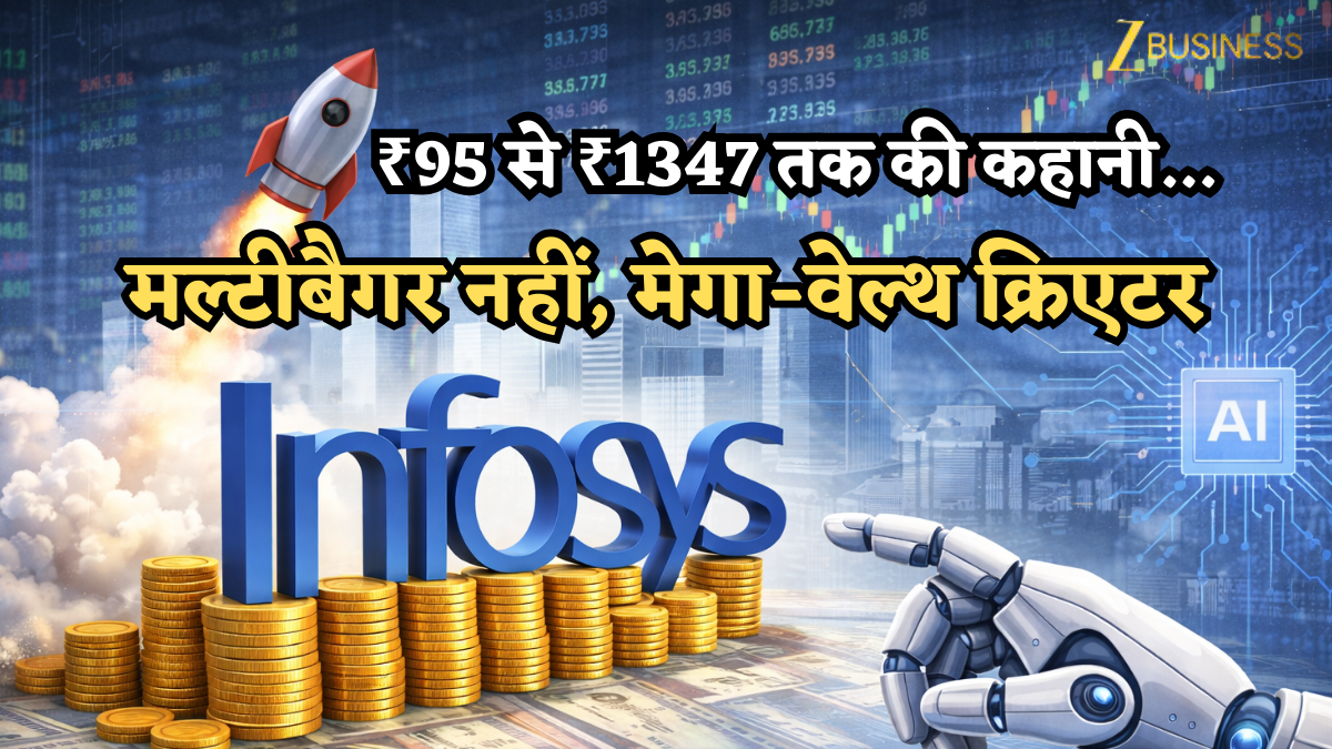 ₹95 से ₹1347 तक… मल्टीबैगर नहीं, मेगा-वेल्थ क्रिएटर है Infosys, तब ₹1 लाख लगाते तो आज होते ₹9,06,50,000- अब आगे क्या करें?