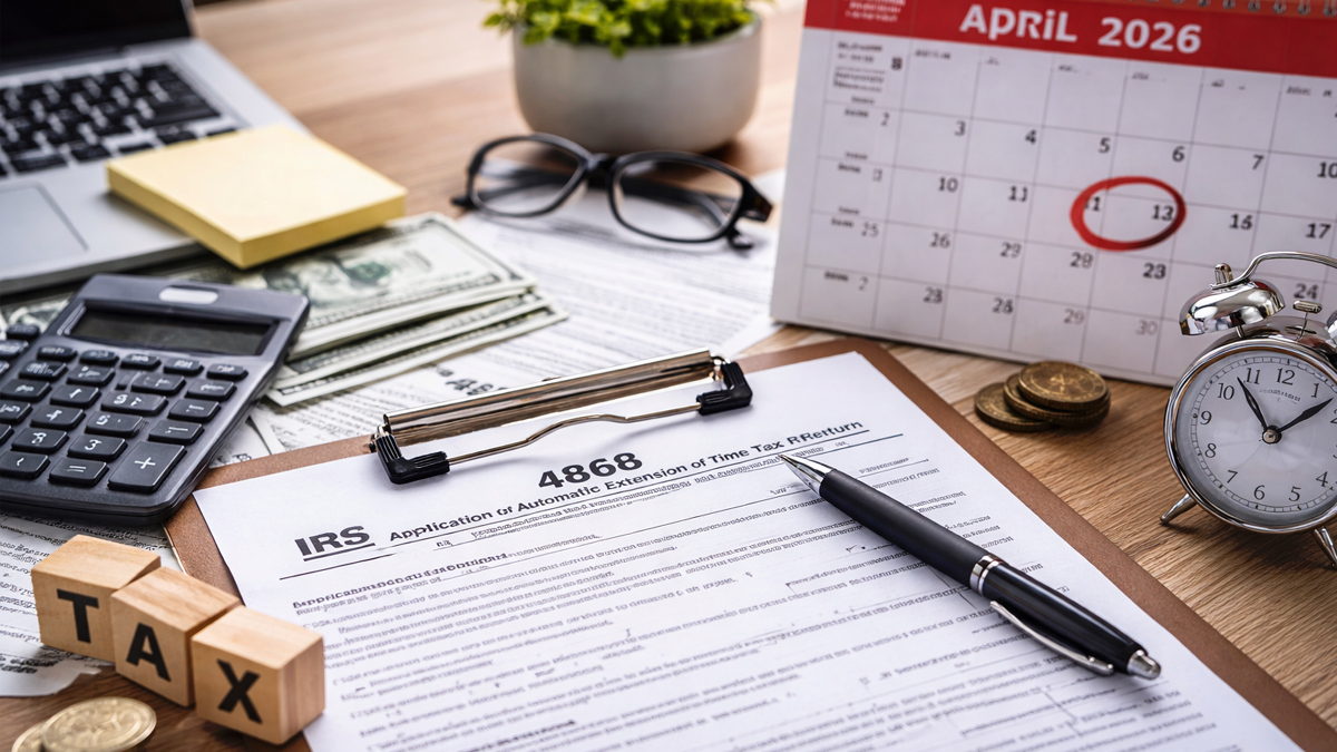 IRS Tax Filing Deadline 2026: क्या होता है Form 4868, किसके काम आता है, कैसे मिलता है 6 महीने का टैक्स एक्सटेंशन?