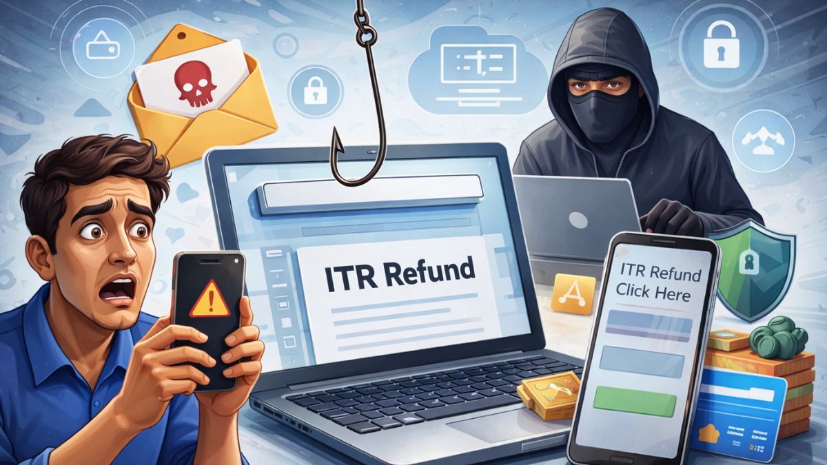 ITR Filing के नाम पर हो सकते हैं स्कैम के शिकार: 1 क्लिक में बैंक अकाउंट खाली होने का खतरा! खुद को ऐसे बचाएं