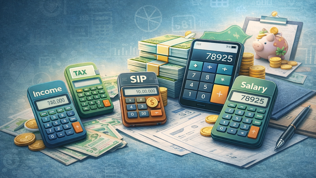 Calculator: Income Tax से लेकर FD और Loan तक.. संभाल कर रख लें ये 5 कैलकुलेटर, कराएंगे बड़ा फायदा