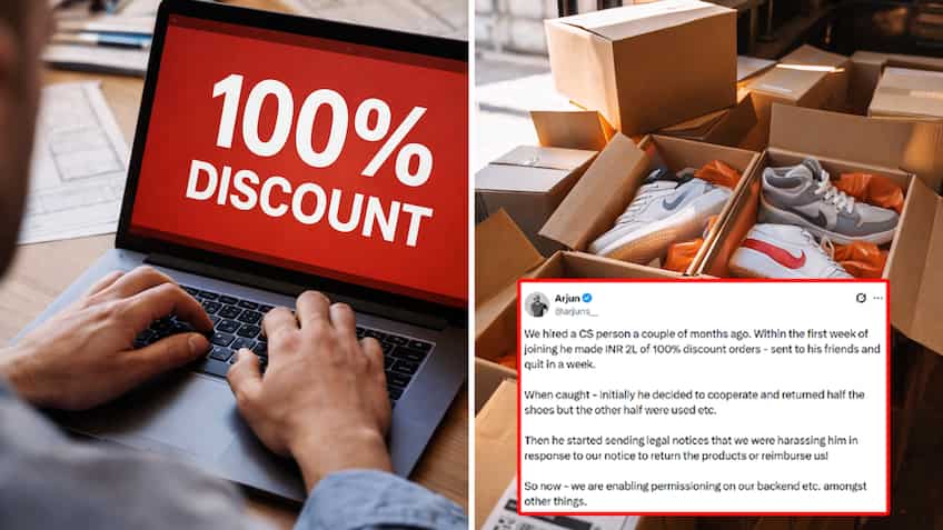 एक Fraud ऐसा भी: 7 दिन की नौकरी, बनाए 100% डिस्काउंट कूपन, 2 लाख के जूते भेजे दोस्तों को, फिर गायब.. अब कंपनी को ही भेजा नोटिस