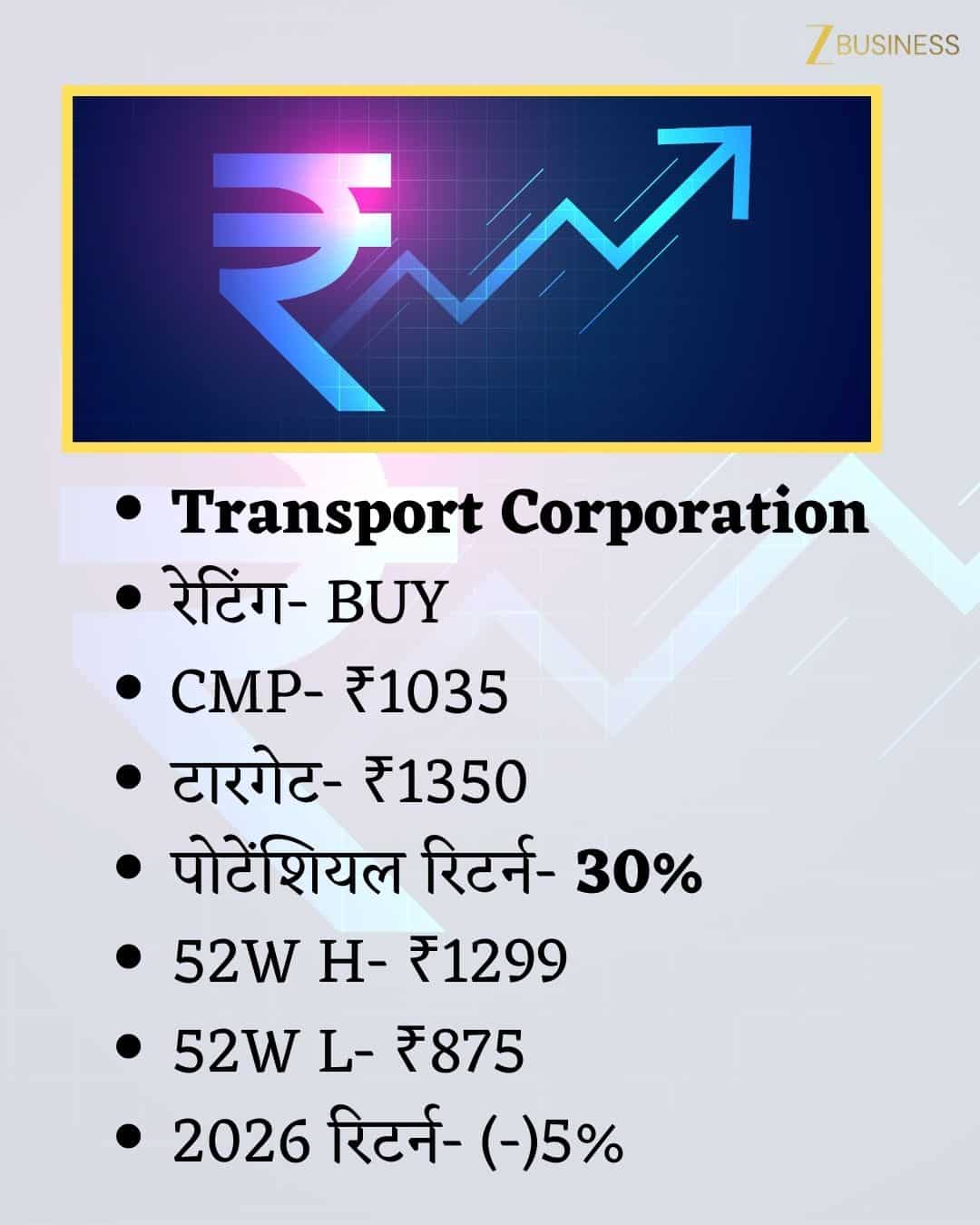 Transport Corporation Share Price Target