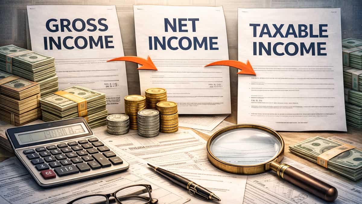 Gross Income vs Net Income vs Taxable Income: अंतर क्या है? बिना समझे मत भरना ITR, उठाना पड़ सकता है नुकसान!