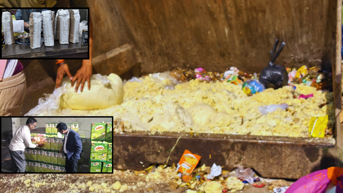 मिलावटखोरों पर एक्शन, होली से पहले 70 ठिकानों पर छापेमारी, 6.64 करोड़ का मिलावटी तेल जब्त, 37 को नोटिस और 2 पर FIR