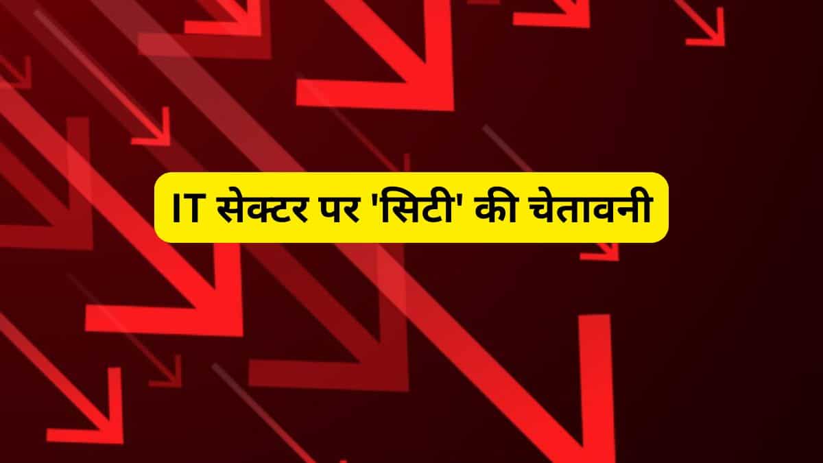 IT सेक्टर में 'खतरे की घंटी'! 20% की गिरावट के बावजूद Citi सतर्क, 4 स्टॉक पर दी Sell रेटिंग, टारगेट में 42% तक की कटौती
