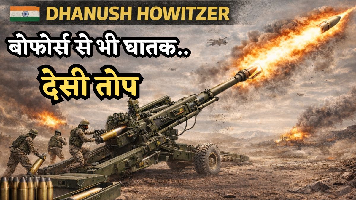 Dhanush Howitzer: बोफोर्स से भी घातक है ये 'देसी' तोप, महज 15 सेकंड में दागती है 3 राउंड गोले, Indian Army ने दिया 300 का ऑर्डर