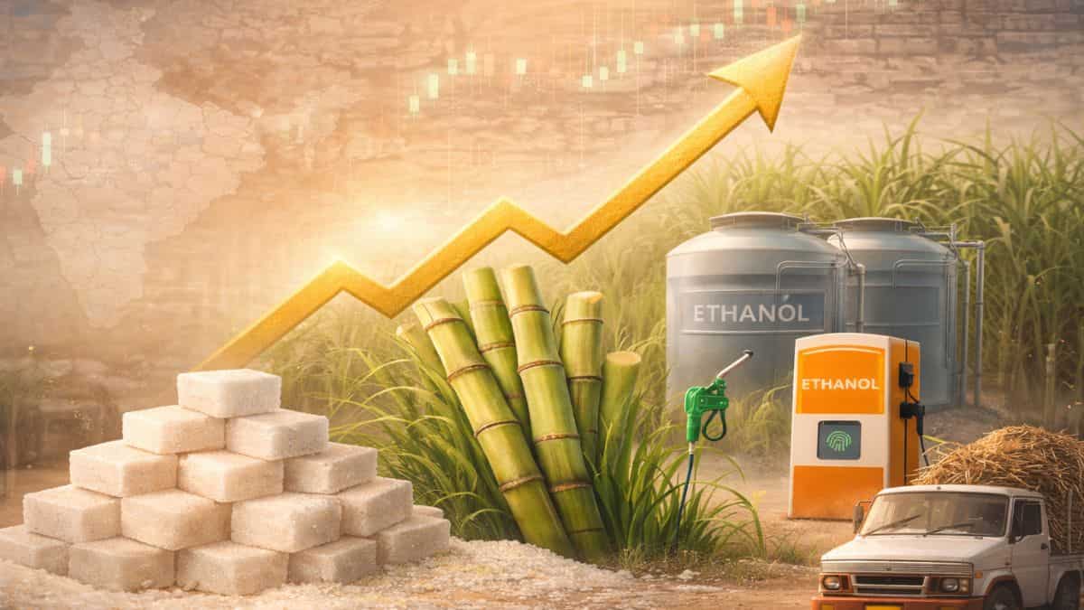 बाजार में हाहाकार के बीच शुगर शेयरों में 'मिठास'! भारी गिरावट में भी 6% तक उछले ये स्टॉक, जानें क्या है वजह