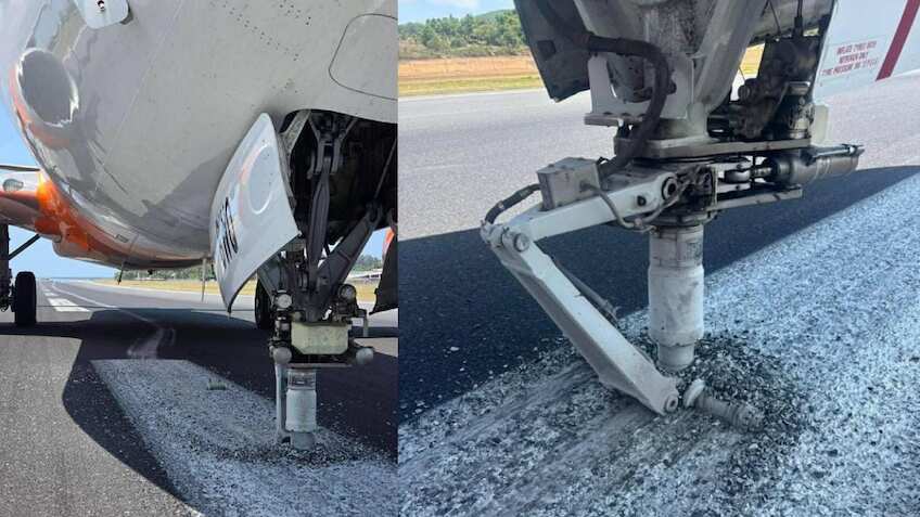 एयर इंडिया एक्सप्रेस के Boeing 737 MAX 8 की हार्ड लैंडिंग, नोज गियर टूटा, जानें पूरा मामला 