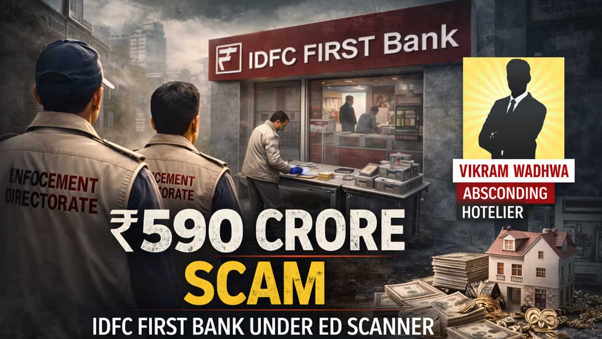 IDFC फर्स्ट बैंक घोटाला मामले में ED की बड़ी कार्रवाई, चलाया 'मेगा सर्च' ऑपरेशन, 19 ठिकानों पर छापेमारी, मिले कई सबूत!