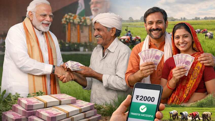 इंतजार खत्म! आज मिलेगी PM किसान की 22वीं किस्त, 9.23 करोड़ किसानों को मिलेंगे ₹2000, लिस्ट में चेक करें अपना नाम