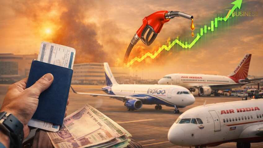 मिडिल ईस्ट की जंग का असर अब आपकी जेब पर! एयर इंडिया के बाद इंडिगो ने भी किराए में जोड़ा फ्यूल सरचार्ज, जानिए हर टिकट की कितनी बढ़ जाएगी कीमत