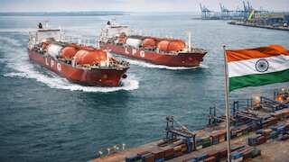 पश्चिम एशिया के संकट के बीच भारत के लिए राहत की खबर, समंदर के रास्ते आ रहे हैं गैस के दो विशाल जहाज!