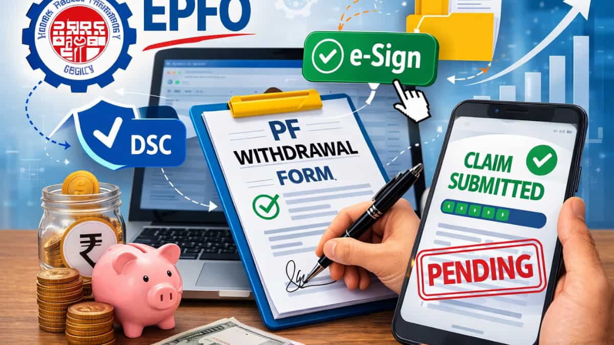 PF क्लेम बार-बार हो रहा है रिजेक्ट? कहीं कंपनी ने तो नहीं की ये गलती? जानें क्या e-Sign और DSC का रोल, जो आपका पैसा दिलाएगा!