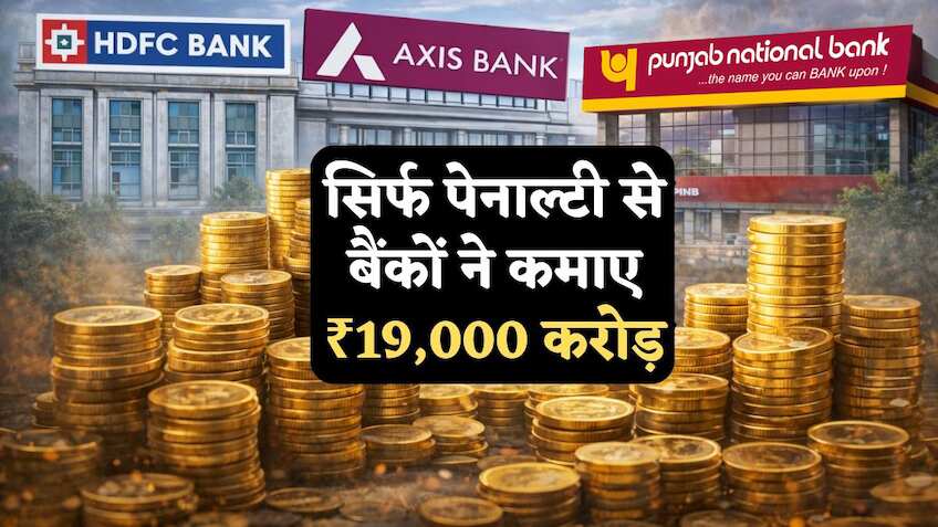 लोगों ने कर दी ये छोटी सी गलती, बैंकों ने 3 साल तक लगाई पेनाल्टी, कमा लिए ₹19000 करोड़ से ज्यादा, देखिए पूरी लिस्ट
