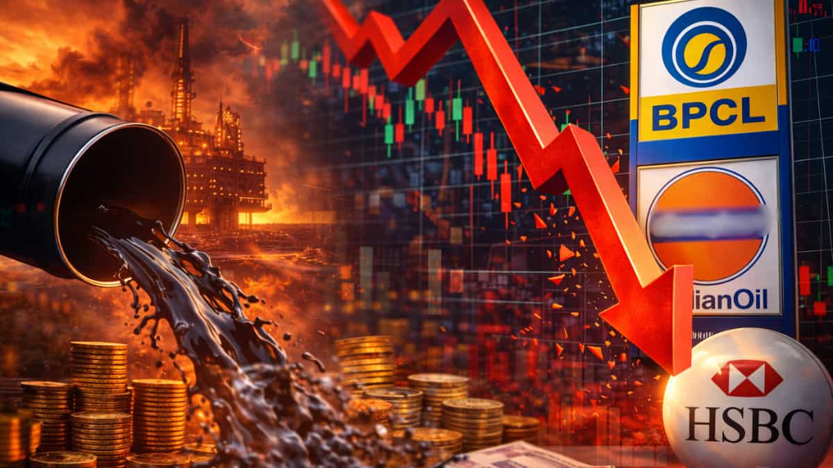 Crude Oil Shock! 3 साल बाद कच्चे तेल ने पकड़ी आग, 'झुलस गए' 3 तेल PSU के शेयर- रेटिंग डाउनग्रेड; 42% तक घटा टारगेट