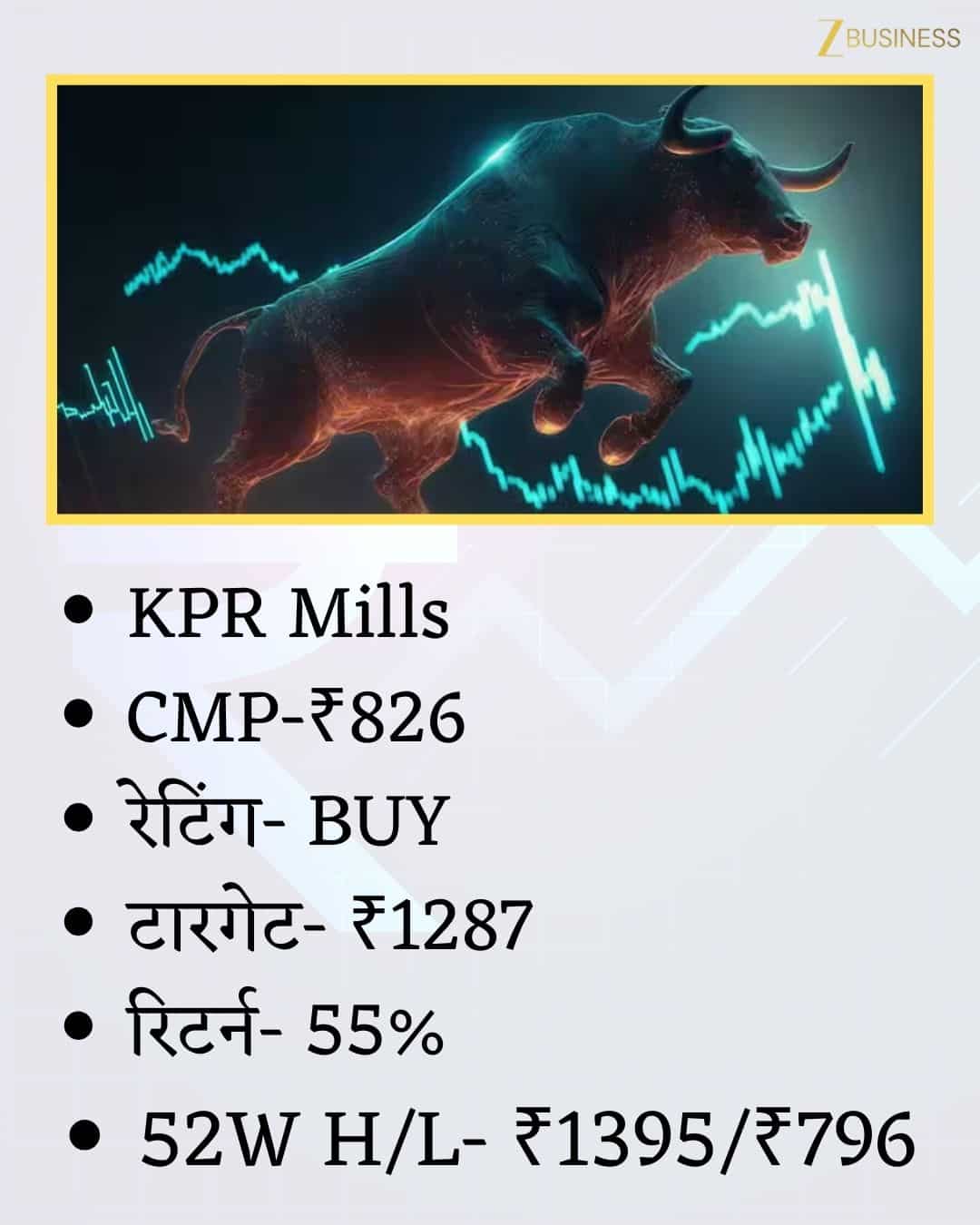 KPR Mills Share Price Target