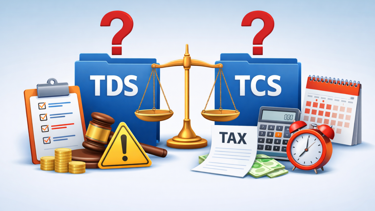 TDS और TCS क्या है, टैक्स में छोटी गलती पड़ सकती है भारी! समझिए दोनों का फर्क, नहीं तो जेब पर पड़ेगा सीधा असर