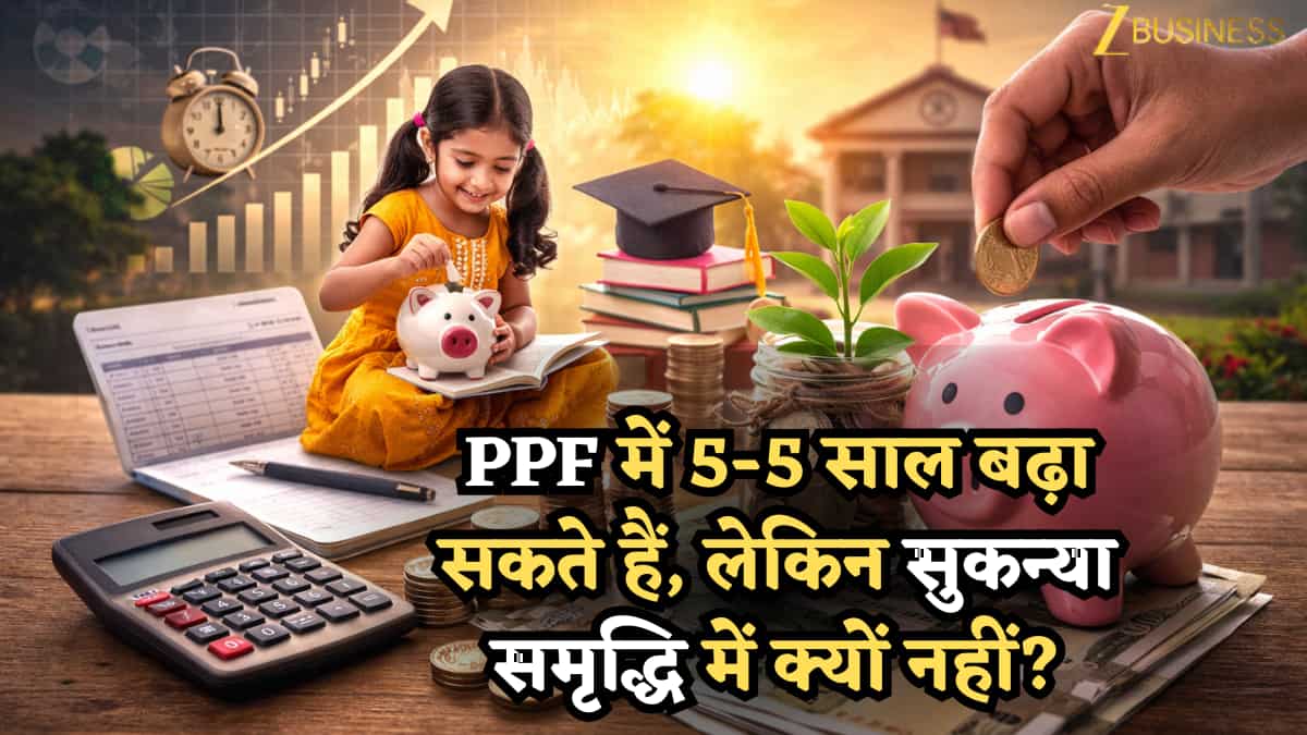 PPF में 5-5 साल बढ़ा सकते हैं, लेकिन Sukanya में क्यों नहीं मिलता ये चांस? जानिए क्या कहता है सरकारी नियम