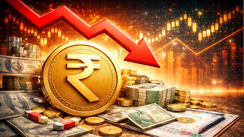 Rupee @ Record Low: भारतीय रुपये में 'महा-गिरावट', पहली बार डॉलर के सामने ₹93 के पार पहुंचा भाव, क्या है गिरने की वजह?