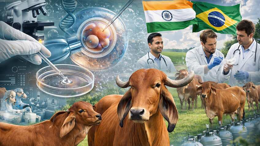 4 नहीं अब रोज 40 लीटर दूध मिलेगा! दोगुनी नहीं.. कई गुना बढ़ेगी किसानों की कमाई, किया जा रहा गिर गायों का एम्ब्रियो ट्रांसफर