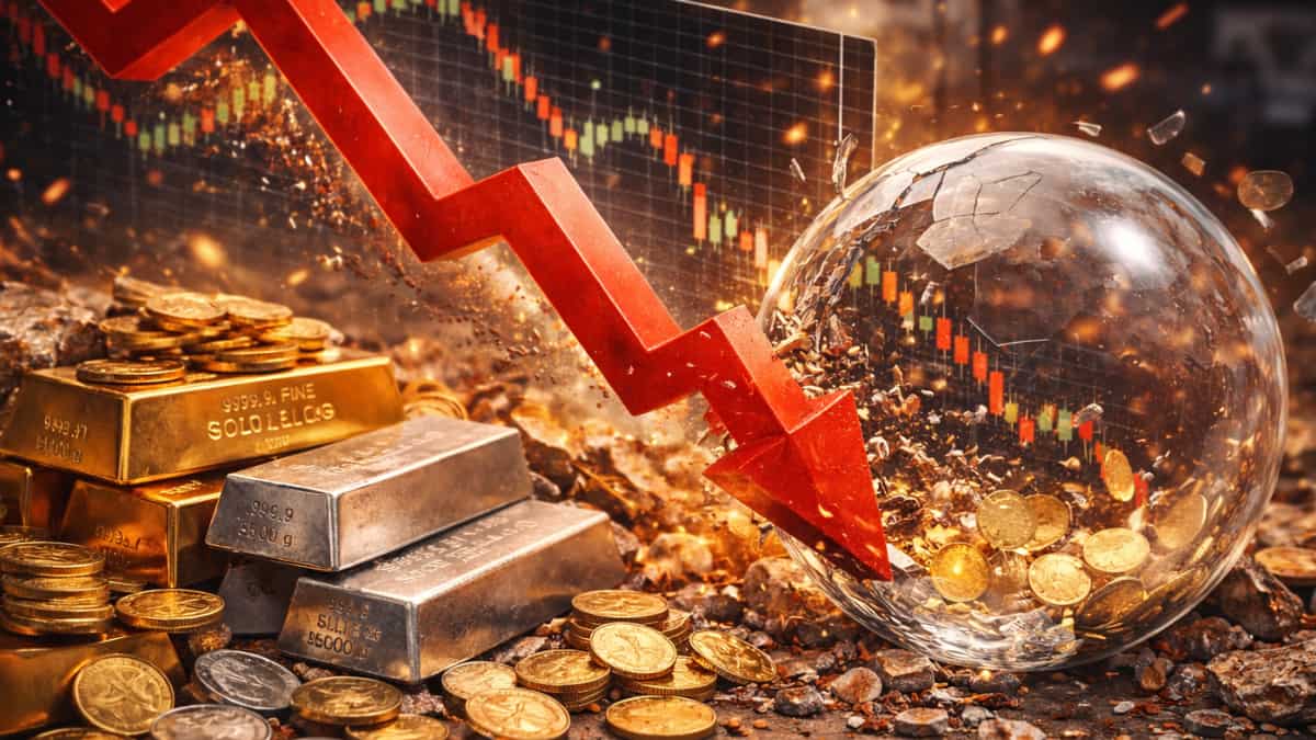 Gold-Silver Crash: युद्ध के बीच सोने-चांदी ने चली उल्टी चाल, बाजार खुलते ही हुए धड़ाम; चांदी सीधे ₹12,000 लुढ़की