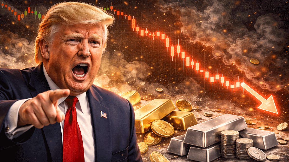 Gold-Silver Prices Crash: ट्रंप के एक बयान से औंधे मुंह गिरा सोना, एक ही दिन में हुआ ₹7000 तक सस्ता, चांदी भी टूटी
