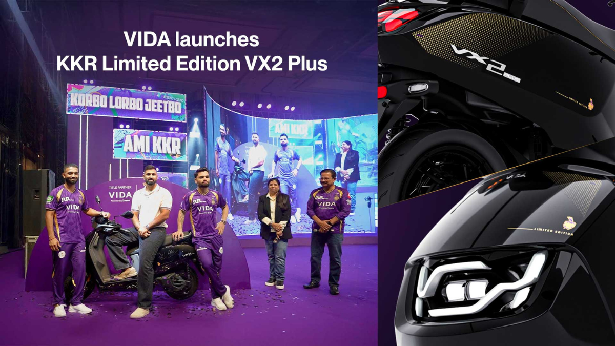 KKR फैंस के लिए बड़ी खुशखबरी! VIDA ने लॉन्च किया स्पेशल एडिशन स्कूटर- जानें क्या है खास?