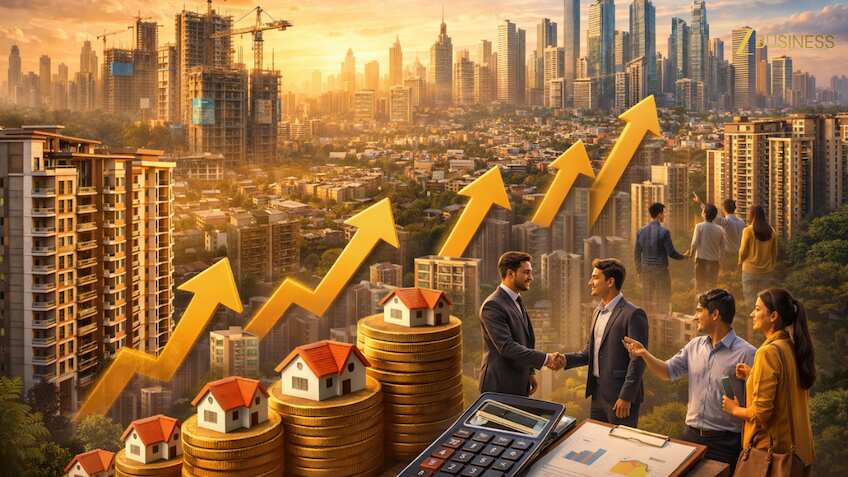 टॉप 7 शहरों में ताबड़तोड़ बिक रहे घर! सस्ता वैल्यूएशन, Q4 में बंपर कमाई, क्या सच में आ गया Realty Sector में दांव लगाने का मौका?