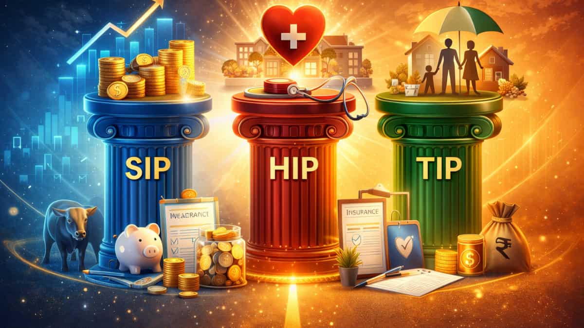 SIP+HIP+TIP- पोर्टफोलियो के 3 'धुरंधर'- जो बनाते हैं पैसा, बचाते हैं लाइफ और देते हैं सुरक्षा