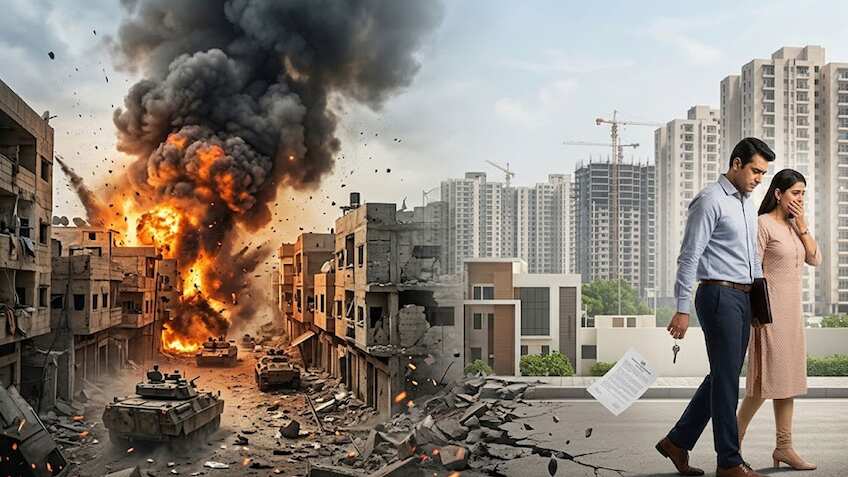 प्रॉपर्टी बाजार तक पहुंची युद्ध की आग की लपटें, मिडिल ईस्ट निवेशकों ने खीचें हाथ, घरों की बिक्री 7% धड़ाम