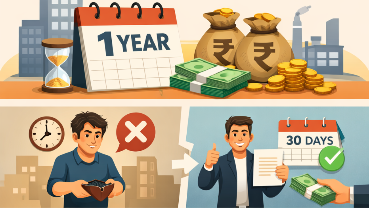 5 साल नहीं अब 1 साल में ग्रेच्युटी, ₹50,000 कमाने वालों को साल के मिलेंगे ₹28,847, 1 अप्रैल से लागू-देखें कैलकुलेशन