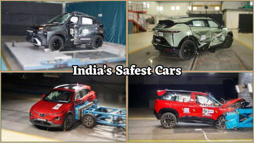 Bharat NCAP: 2026 में ये 4 कार ले गईं 5-स्टार, बड़ों से लेकर बच्चे तक सुरक्षित, जानें नाम
