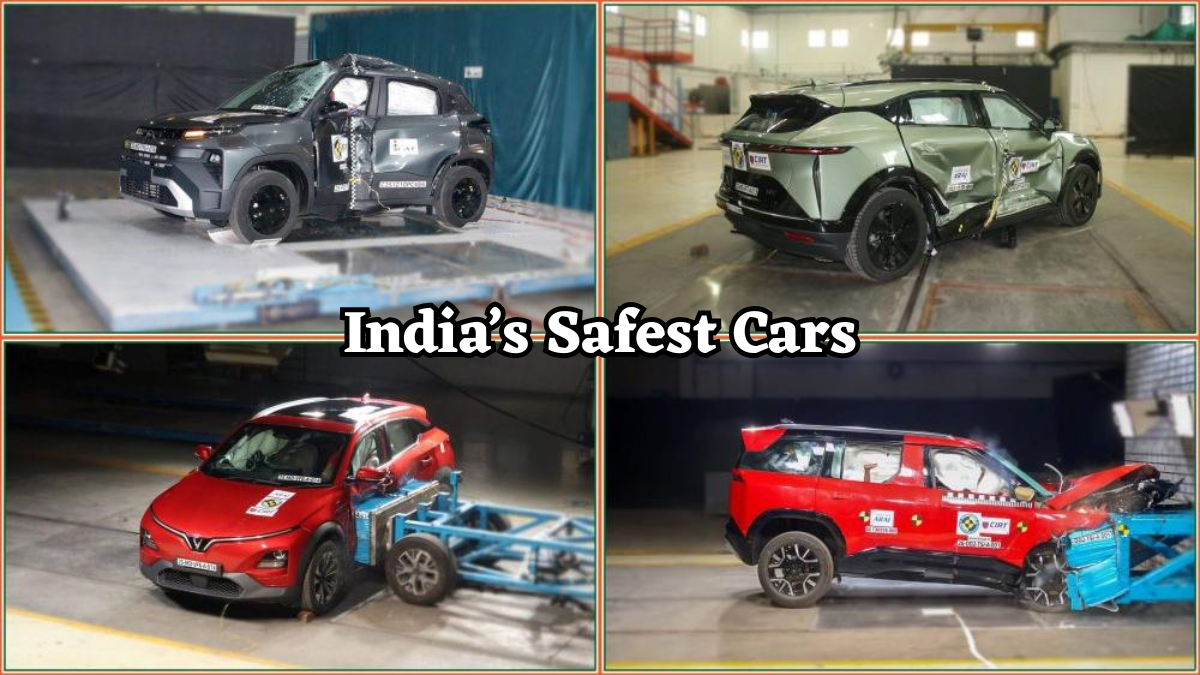Bharat NCAP: 2026 में ये 4 कार ले गईं 5-स्टार, बड़ों से लेकर बच्चे तक सुरक्षित, जानें नाम