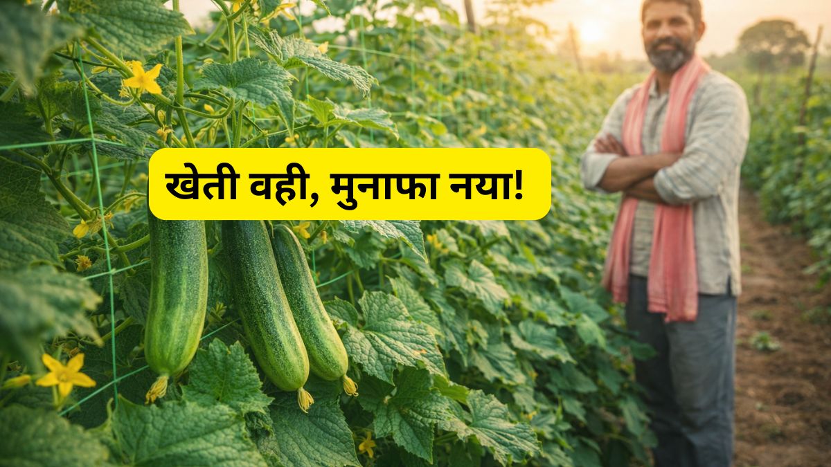 'नोट छापने' का सीजन शुरू! मार्च में करें खीरे की बुवाई, मई में कमाएं, गर्मियों में ताजा फल से बढ़ेगी कमाई