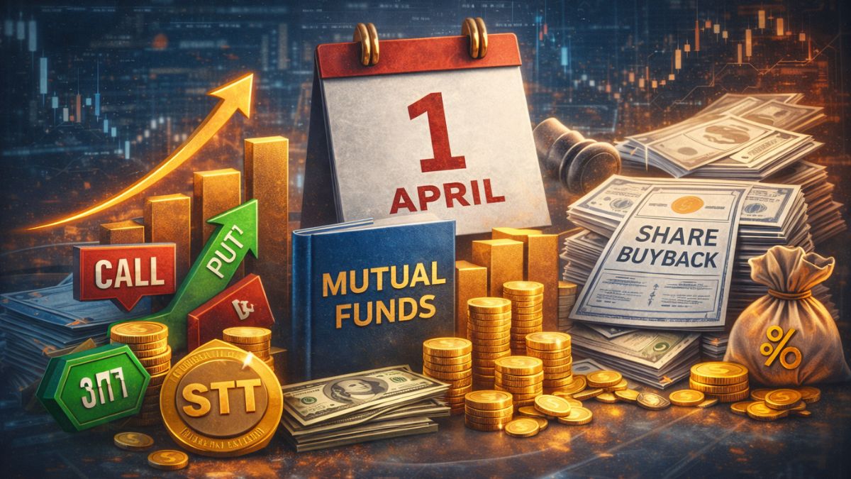 1 अप्रैल से शेयर बाजार में बड़ा बदलाव! F&O ट्रेडिंग होगी महंगी, MF में भी बड़ा बदलाव, जानें आपकी जेब पर क्या होगा असर