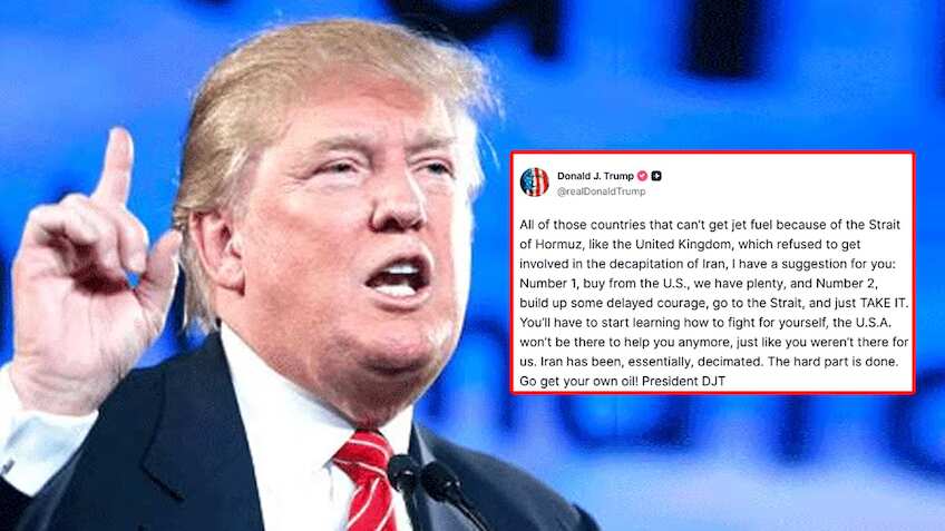 Donald Trump का ब्रिटेन पर हमला! बोले- 'या हमसे तेल लो, या हिम्मत दिखाओ और खुद होर्मुज जाकर अपना हिस्सा छीन लो'