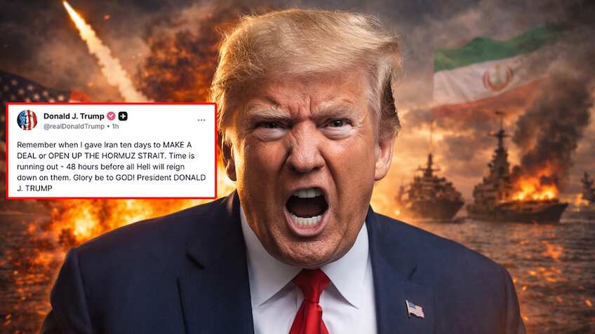 डोनाल्ड ट्रंप का ईरान को अल्टीमेटम, कहा- '10 दिन का दिया था वक्त, अब बस 48 घंटे बाकी, होर्मुज नहीं खोला तो कहर बरसेगा'