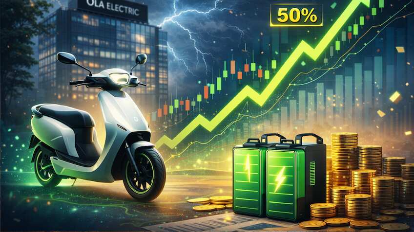 पैसा डुबाने वाले शेयर Ola Electric में तूफानी तेजी! अप्रैल में ही 50% चढ़ गया स्टॉक, 'बैटरी स्टोरी' ने दे दी नई लाइफ