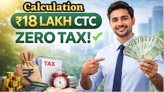 ₹18 लाख CTC.. लेकिन टैक्स 0, ये कोई जुगाड़ नहीं.. लीगल है, बस चाहिए थोड़ी सी स्मार्टनेस, देखें सटीक कैलकुलेशन