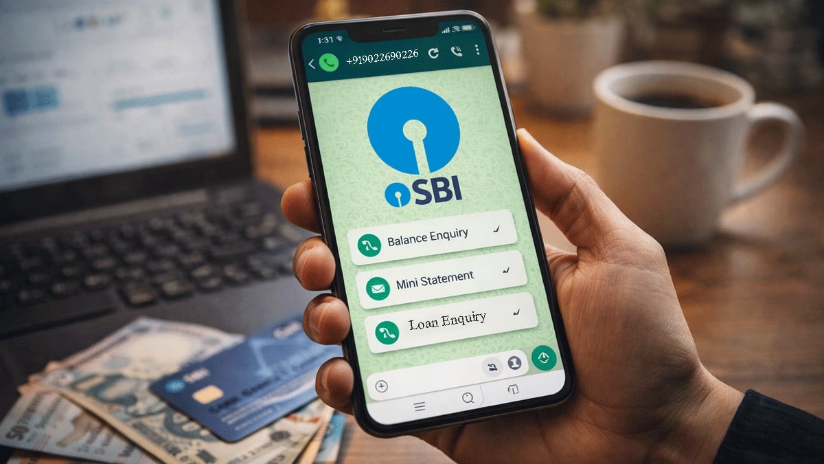 SBI: WhatsApp पर बैंक वाला फील, बैलेंस चेक करें, लोन जानकारी लें, मिनी स्टेटमेंट देखें, जानिए क्या है प्रोसेस