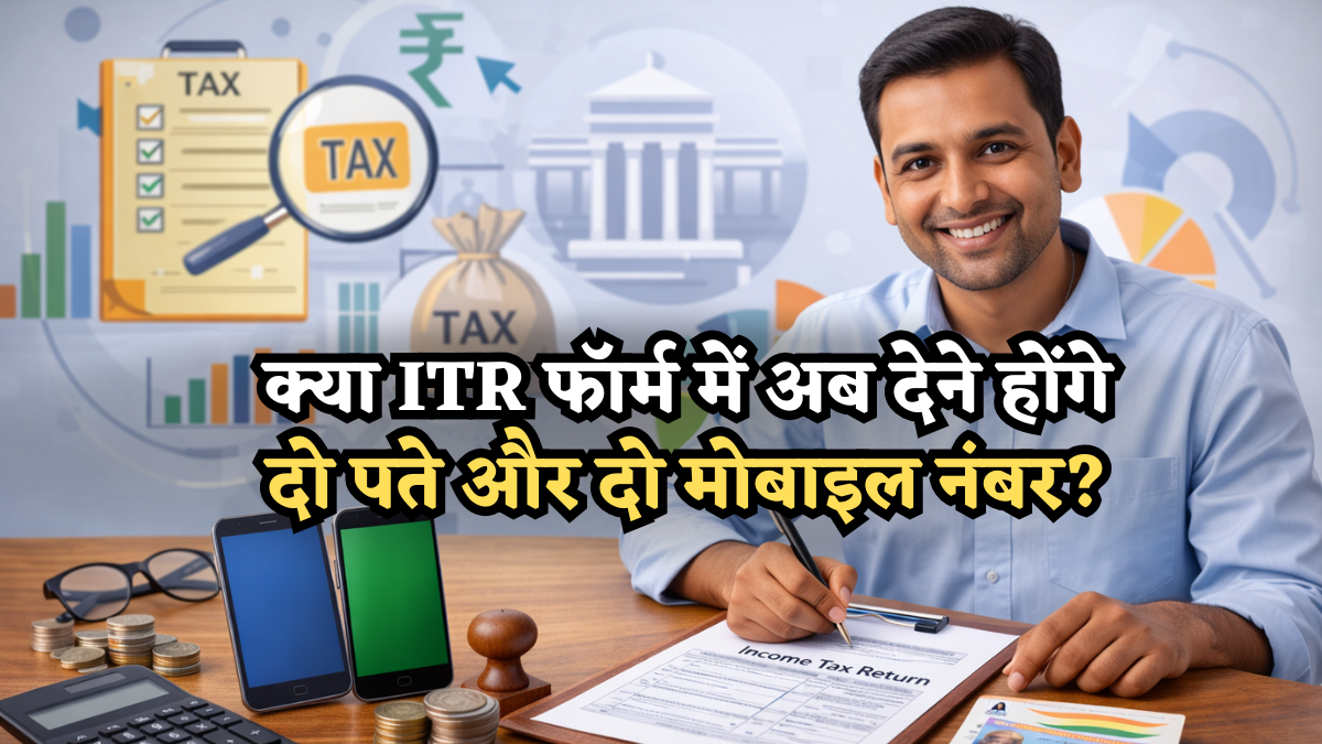 ITR New Rules 2026: क्या ITR फॉर्म में अब देने होंगे दो पते और दो मोबाइल नंबर? जान लीजिए क्या हैं नए नियम