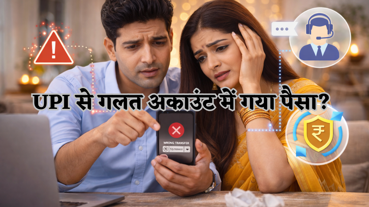 UPI से गलत अकाउंट में गया पैसा? घबराएं नहीं, इन 5 स्टेप्स से वापस आ सकती है आपकी मेहनत की कमाई