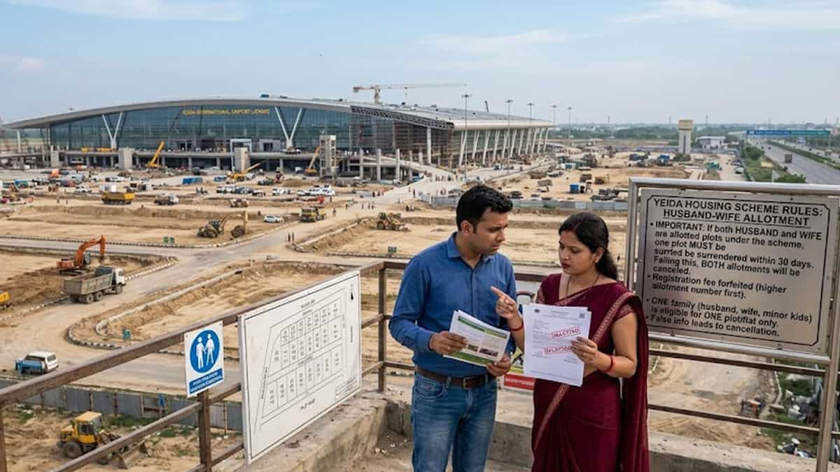 YEIDA स्कीम: जेवर एयरपोर्ट के पास पति-पत्नी दोनों को मिला प्लॉट? 30 दिन में एक करें सरेंडर, वरना सब होंगे रद्द