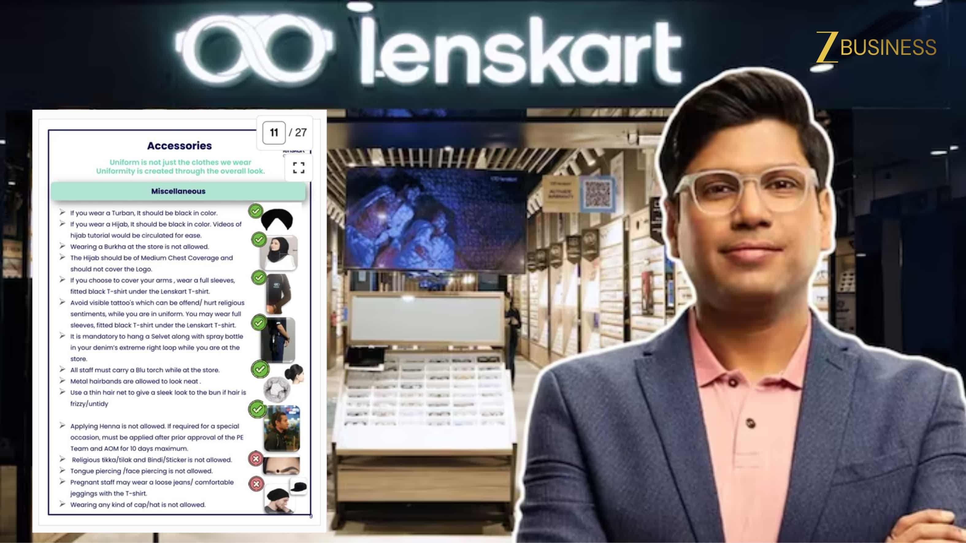 Lenskart Controversy! बिंदी-हिजाब विवाद पर माफी, लेकिन CEO के बयान के बाद भी थमता नहीं दिख रहा गुस्सा