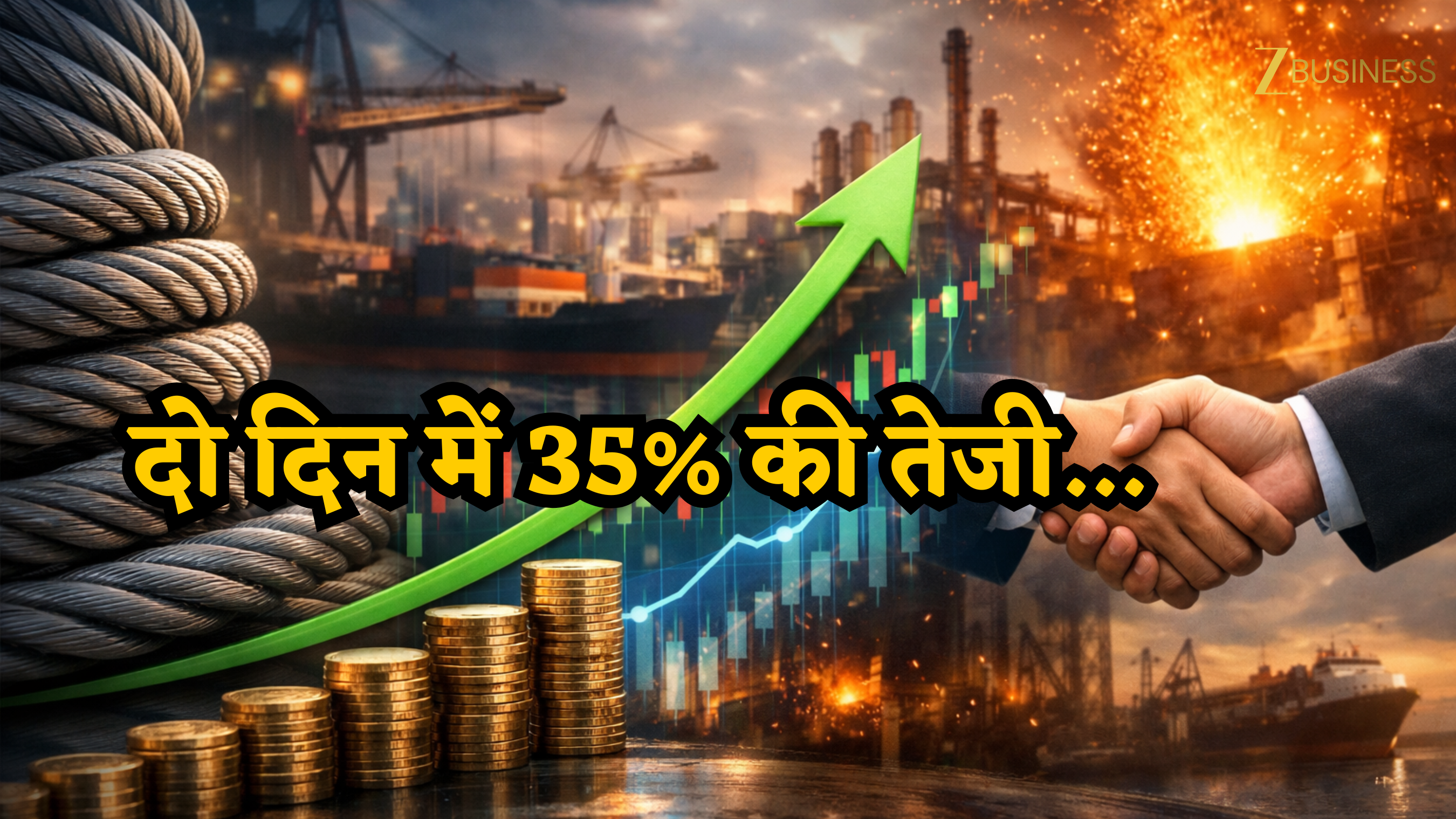 इस छोटे से शेयर में ऐसा क्या हुआ? 2 दिन में आई 35% की तूफानी तेजी...अभी भी 42% डिस्काउंट पर मिल रहा स्टॉक