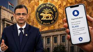 ऑटो-डेबिट के लिए RBI ने बनाया सख्त नियम, '24 घंटे पहले अलर्ट' हुआ जरूरी, बिना बताए खाते से नहीं कटेंगे पैसे!