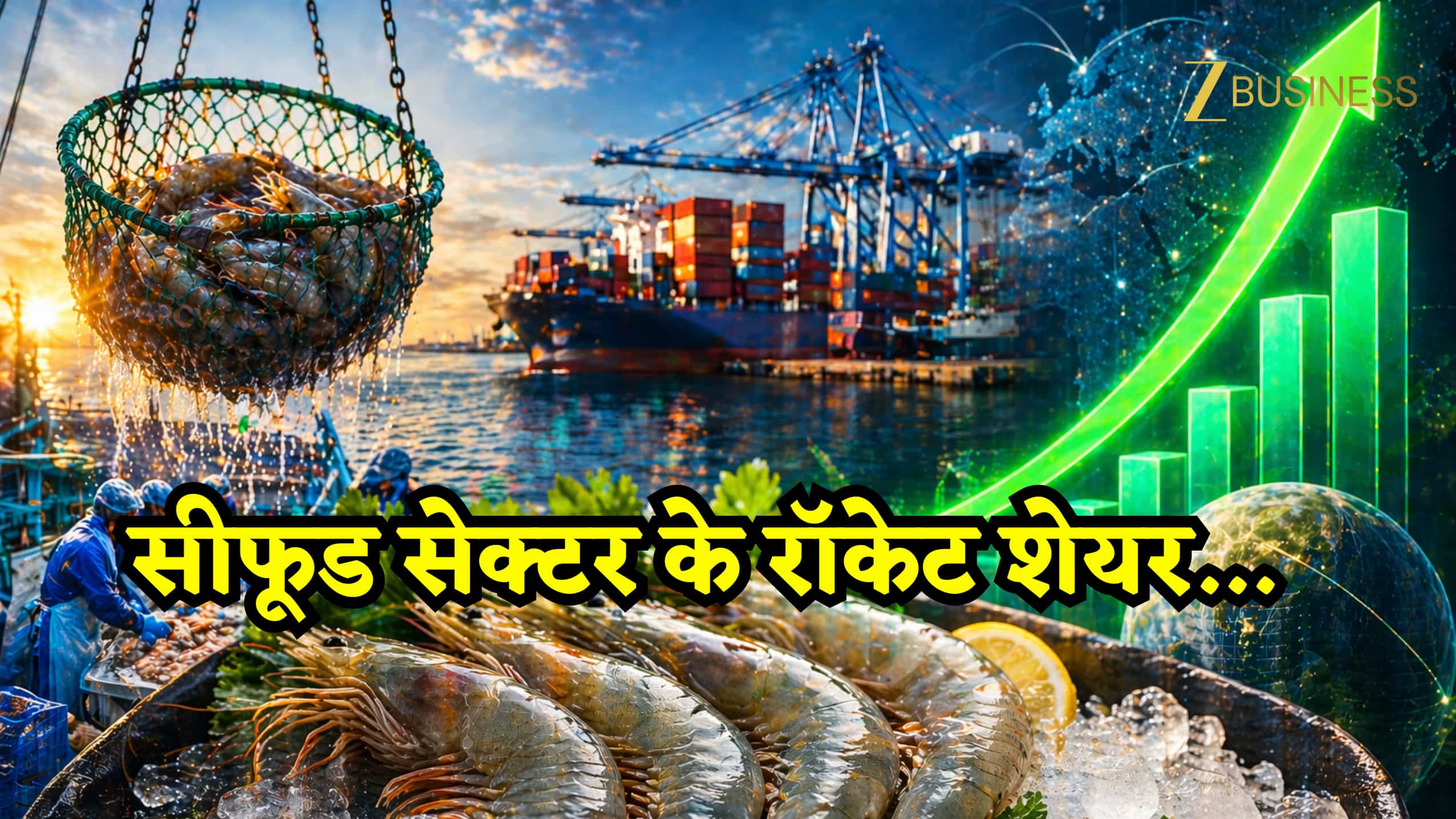 भारत का सीफूड एक्सपोर्ट ऑल-टाइम हाई पर, ये 2 शेयर भी रॉकेट...6 महीने में 98% की जोरदार तेजी
